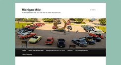 Desktop Screenshot of michiganmille.com